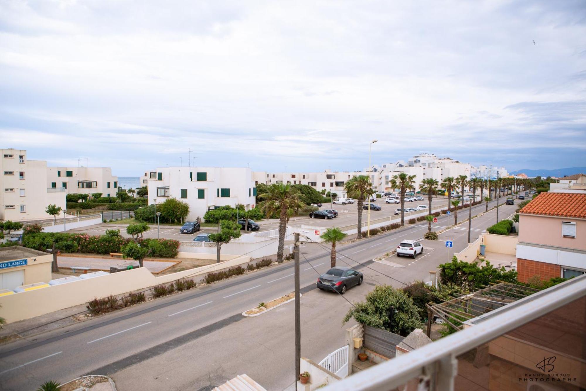 Ferienwohnung Le Bel Vu - Sea View Le Barcarès Exterior foto